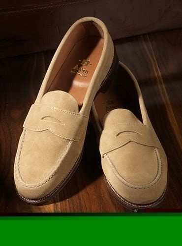 Penny Loafers In Tan Suede