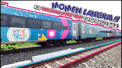 KERETA PALING SPESIAL DI INDONESIA KERETA API TAKSAKA HYPE TRIP