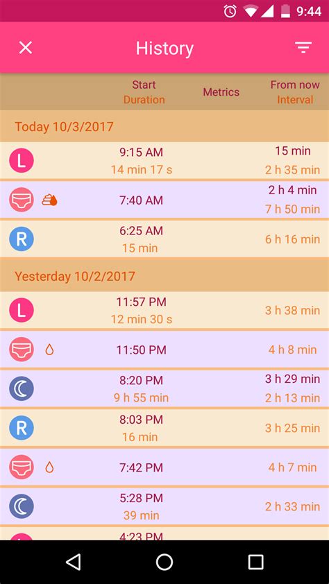 Breastfeeding Tracker Pump Log And Baby Diary