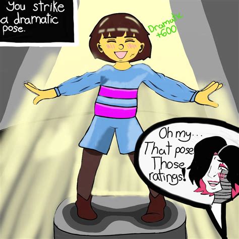 Undertale Mettaton Ex And Frisk Battle By KeeleyCookieson On DeviantArt