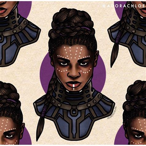 Shuri Black Panther Drawing