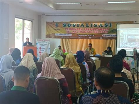 Ini Harapan Dipersip Kalsel Digelar Sosialisasi Pembinaan Perpustakaan