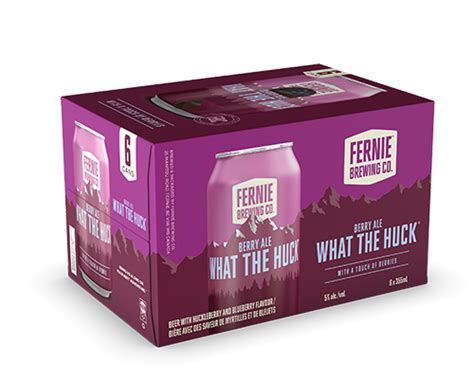 What The Huck® Berry Ale Fernie Brewing Company