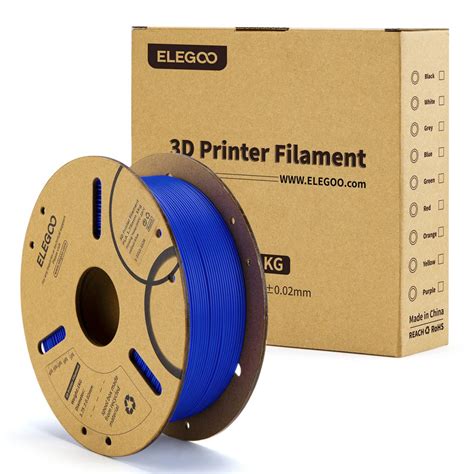 Elegoo Pla Bleu Mm Kg Polyfab D