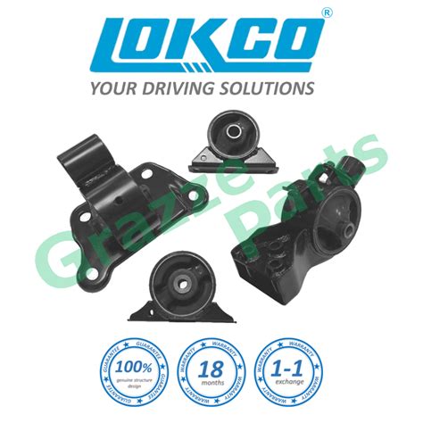 Pc Lokco Engine Mounting Set For Proton Waja Mmc G Gen Gen