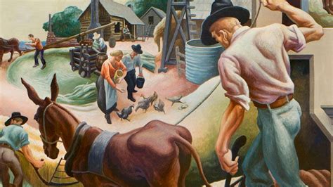 Missouri Murals Come Alive In Hd Thomas Hart Benton Thomas Hart