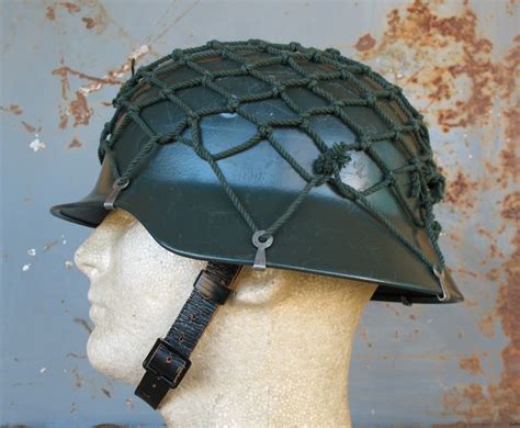 West German M40 M51 Stahlhelm With Net Collectors Weekly