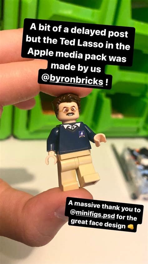 Bad News That Lego Ted Lasso Is A Custom Minifigure