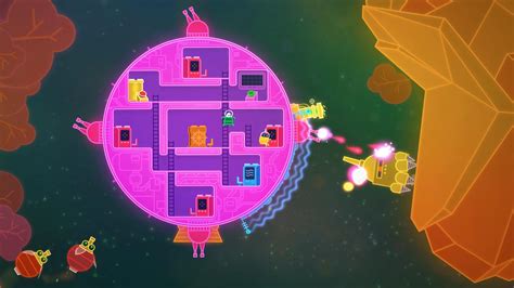 Lovers in a Dangerous Spacetime: 1- to 4-Player Co-op Space Shooter