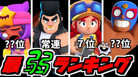 【ブロスタ】プロが決める現環境最弱キャラランキング Youtube