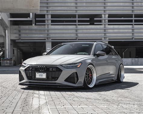 Audi Rs C Nardo Grey Bc Forged Mle Wheel Front