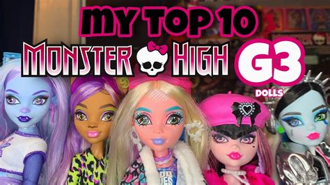 My Top Favorite G Monster High Dolls Ghoulchat Youtube