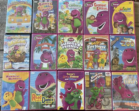 You Choose Vintage Barney Dvds You Choose Early 2000s Etsy