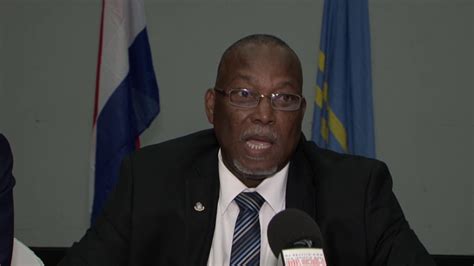 Minister Di Husticia Rafael Boasman Tocante E JVO Cu A Tuma Lugar Na