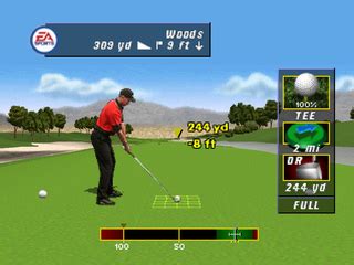 Screenshot Of Tiger Woods Pga Tour Golf Playstation Mobygames