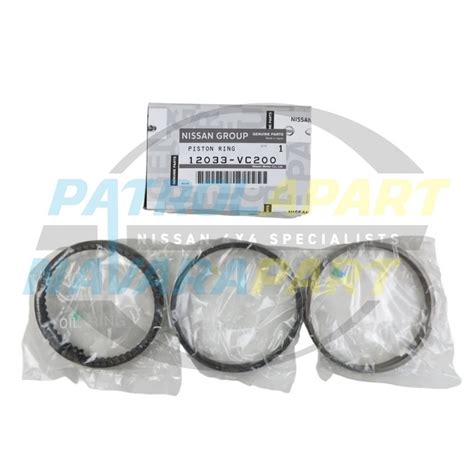 Genuine Nissan Piston Ring Set Suit Nissan Patrol Tb Tb