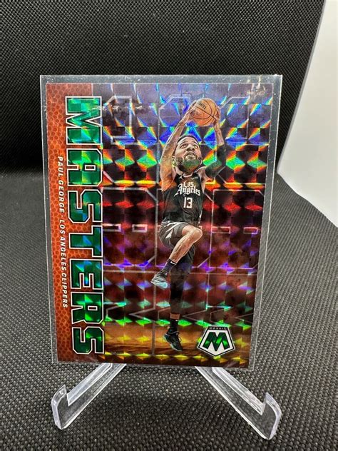 PAUL GEORGE 2022 23 Panini MOSAIC GREEN MOSAIC PRIZM JAM MASTERS 9