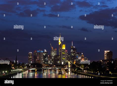 Frankfurt Skyline The Main Tower Hi Res Stock Photography And Images