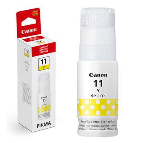 Ripley BOTELLA DE TINTA CANON GI 11 YELLOW