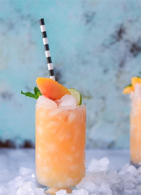 Pineapple Peach Agua Fresca How Sweet Eats