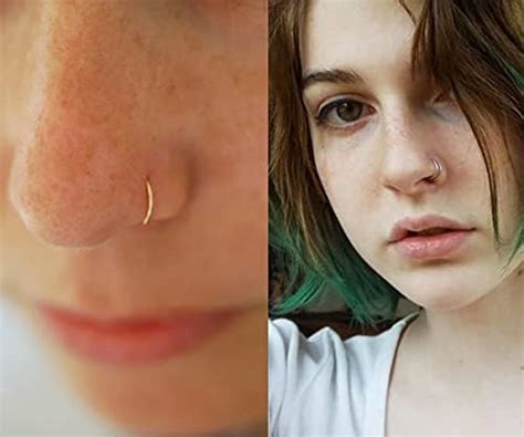 Nose Ring Sizing How To Pick The Right Ring Size Piercing Aftercare