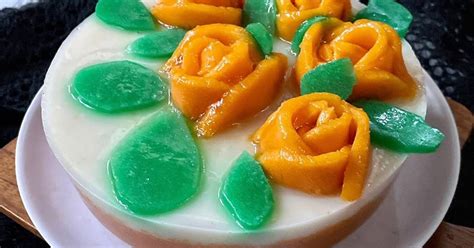 Resep Puding Lapis Mangga Susu Oleh Anif Agustina Cookpad