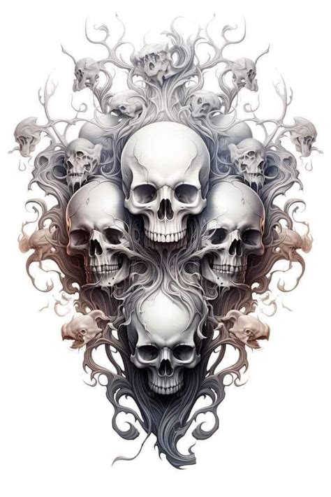 Pin by Dima Osipov on Черепа Skull art drawing Art tattoo Skull artwork