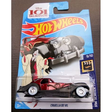 Hot Wheels Super Treasure Hunt Cruella De Vil Sth Dalmatians Hw