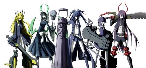 Black Rock Shooter Fondo De Pantalla Hd Fondo De Escritorio