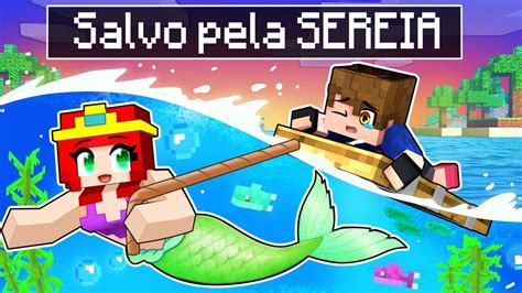 Trevor Foi Salvo Por Uma Sereia No Minecraft Youtube