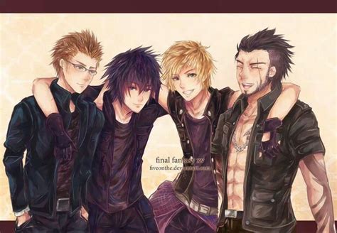 Ignis Noctis Prompto Gladiolus Final Fantasy Collection Final