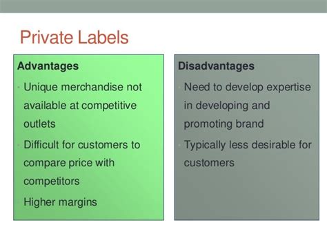 Retailing Private Label