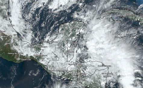 Esta noche llega el frente frío Haas núm 9 Meteorología Yucatán