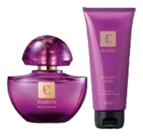 Kit Presente Eudora Perfume Roxo Roxinho Pra Viagens E Natal Amigo