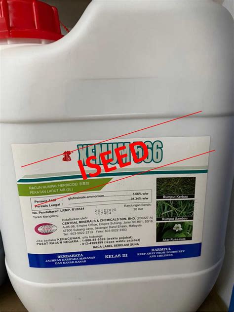 CMC XEMUM 566 20 LITER Glufosinate Ammonium 5 66 Racun Rumput Kerbau