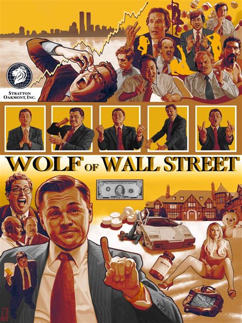 The Wolf Of Wall Street Poster