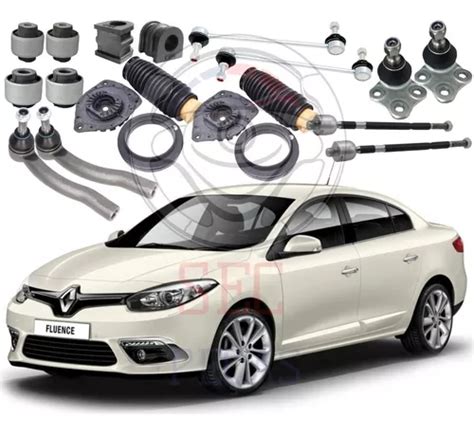 Kit Batente Bieletas Axial Terminal Buchas Renault Fluence