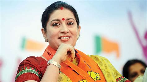 Smriti Irani - From wannabe Miss India to cabinet minister - phenomenal ...