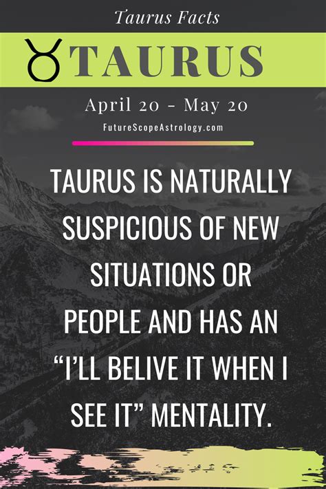 Taurus Quotes And Facts 1 Futurescopeastro