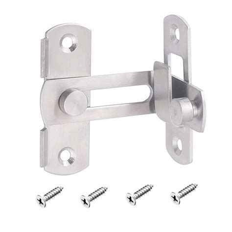 Amazon Flip Door Sliding Latch 1pc 90 Degree Stainless Steel Latch