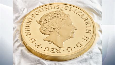 Youll Need Deep Pockets Royal Mint Unveils Largest Coin In Its 1100