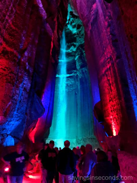 Ruby Falls waterfall - savingsinseconds.com - Savings in Seconds