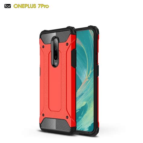 Magic Armor Tpu Pc Combination Case For Oneplus Pro Red