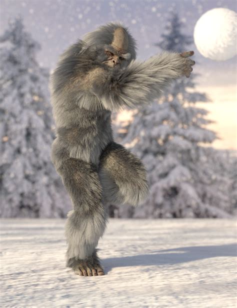 Snowman Poses for Yeti HD | Daz 3D