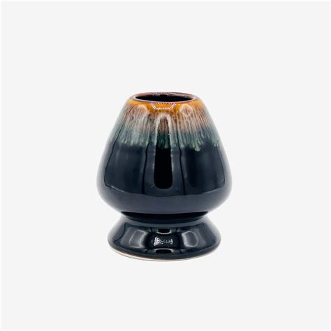 Support Chasen Pour Fouet Matcha Noir Kazan De Style Japonais