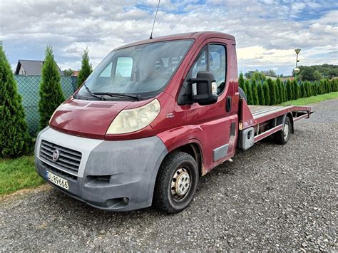 Fiat Ducato Laweta Autolaweta Porz Dny Najazd Auto Laweta Zamiana