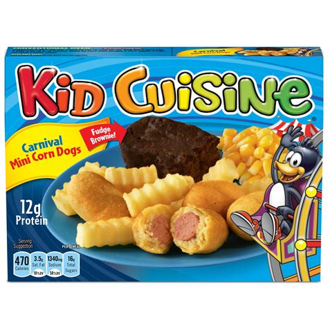 Kid Cuisine Mini Corn Dogs And French Fries Frozen Meal 88 Oz Frozen