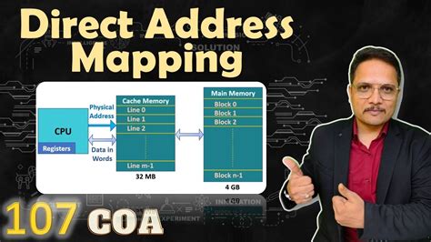 Direct Address Mapping In Cache Memory COA YouTube