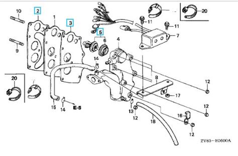 Honda Thermostat Set BF 6 8A Der Wassersportladen