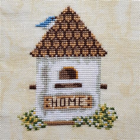 Birdhouse 6 Cross Stitch Pattern Code DM 087 Darya Mastrakova Buy